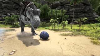 ARK Survival Evolved Introduces The Doedicurus [upl. by Arodoet]