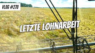 Vlog 270 Letzte Lohnarbeit Lupinen dreschen [upl. by Iggep457]