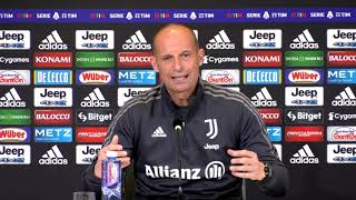 ATALANTA  JUVE  Allegri quotpartita importante ma non decisivaquot Conferenza Stampa [upl. by Ulysses641]