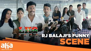 LKG Comedy Scene  aha videoIN 📺 LKG I RJ Balaji  Priya Anand [upl. by Atina]