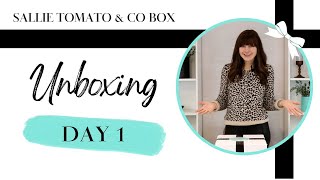 Day 1 Sallie Tomato amp Co Unboxing [upl. by Mischa408]