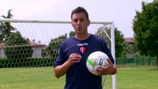 Massimiliano Saccon allena giovani Padova con Eurogoal 1500 [upl. by Etti]