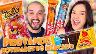 PROVANDO GULOSEIMAS DO MERCADO 🤩🍫 [upl. by Anika822]