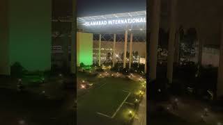 Islamabad International airport trending youtubeshorts travel viralvideo airport dubai pak [upl. by Ahtrim395]