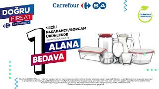 CarrefourSA’da 1 Alana 1 Bedava Fırsatı Devam Ediyor [upl. by Seravaj]