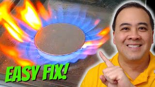 Kenmore gas stove Burner WONT START or Ignite EASY FIX [upl. by Trill]