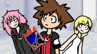 Kingdom Hearts Chain of Memories CONDENSED  Animation Parody [upl. by Tansey292]