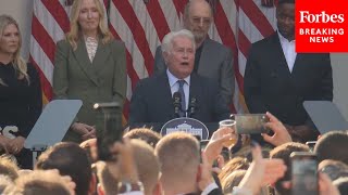 Dear Father Let Our Country Awake Martin Sheen Speaks At West Wing Event At The White House [upl. by Airotkiv]