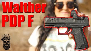 Walther PDP F First Shots with Mrs Honest Outlaw [upl. by Anna-Diana419]