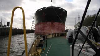 Assisting Bulk Carrier  Lotus Sun [upl. by Addy991]