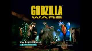 TRENDMASTERS Godzilla Wars VS Space Godzilla TV Commercial [upl. by Aiekat283]