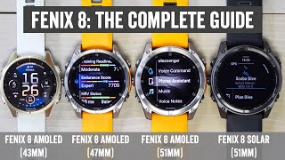 Garmin Fenix 8 The Complete Beginners Guide [upl. by Alrrats]