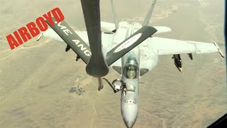 FA18 Refueling Over Afghanistan [upl. by Afesoj359]