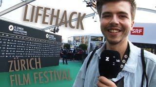 Mikrofon PopSchutz reinigen  Lifehack am Grünen Teppich vom Zürich Film Festival [upl. by Valerle]