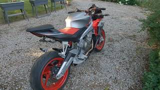 DONT BUY AN APRILIA 660  My reasons for trading in a 15 month old bike [upl. by Nraa]