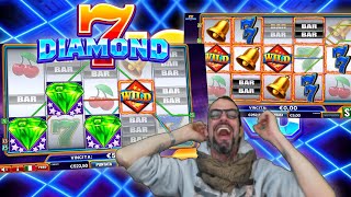 🔴 7 DIAMONDS  CRISTALTEC  SLOT ONLINE DA BAR  CRAZY SLOT [upl. by Pleione]