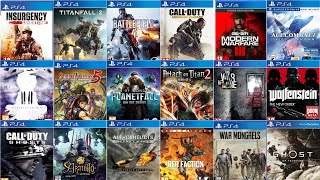 Top 32 Best PS4 War Games Must Play [upl. by Robma]