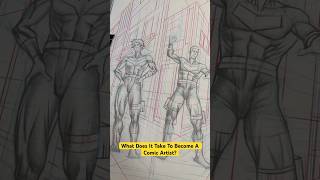 Thoughts of An Aspiring Comic Book Artist art comics drawing dccomics batman manga comicart [upl. by Nylla569]