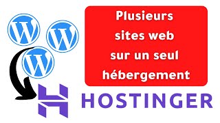 Créer Plusieurs sites web sur un seul hébergement avec hostinger [upl. by Gonzalez]