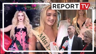 Shqiptarja Drita Ziri në Rinas me kurorën e Miss Earth 2023 e presin mes brohoritjesh [upl. by Fazeli]