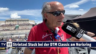 MOTOR TV22 HansJoachim Strietzel Stuck bei der DTM Classic am Norisring 2024 [upl. by Suirrad]