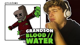 grandson  Blood  Water REACTION First Time Hearing [upl. by Cormier310]