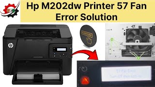 57 Fan Error  Hp M202dw Printer 57 fan error solution [upl. by Korey706]