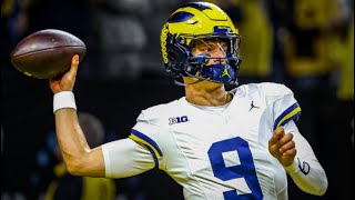 JJ McCarthy 2023 Michigan Highlights 〽️  HD [upl. by Sirois]