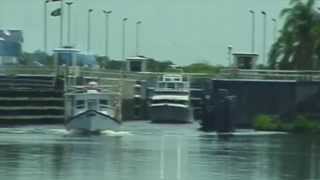 Okeechobee WaterwayTips on How to Navigate Boat Locks [upl. by Seftton925]