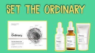 Set de cuidado facial diario The ordinary The NoBrainer Set Buffet Retinol  Industrial Beauty [upl. by Soll]