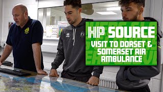 HP Source  Visit to Dorset amp Somerset Air Ambulance [upl. by Akimihs]