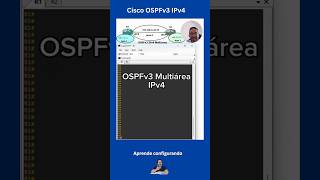 🔧 Configura OSPFv3 IPv4 en Cisco Múltiples Áreas para CCNP Enterprise 🚀 [upl. by Joeann]