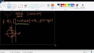 Tangens függvény ábrázolása és jellemzése [upl. by Imeon]