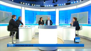 Régionales 2015  débat électoral autour de la HauteVienne [upl. by Eniluqaj]