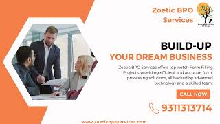 Zoetic BPO Services  Non Voice Project [upl. by Trebloc]