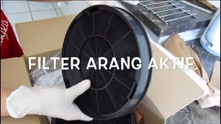 Cara Menukar Filter Arang Aktif Alno EFF62 AEG 50290659007 Electrolux 9029793578 amp E3CFF62 [upl. by Fast933]