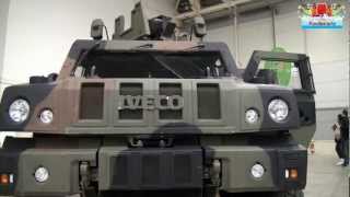 Lince Iveco Esercito Italiano  Blindato Militare al Tuning Show di Roma [upl. by Bunni]