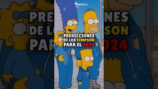 PREDICCIONES de LOS SIMPSON para el 2024 lossimpson predicciones 2024 [upl. by Luoar]