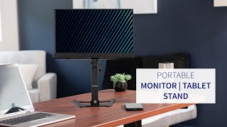 STANDPMM1A Portable Monitor  Tablet Stand by VIVO [upl. by Ahsiakal131]