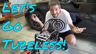 How to Convert NonTubless Rims to Tubeless [upl. by Anerbes]