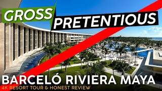 BARCELÓ RIVIERA MAYA Cancun Mexico 🇲🇽 4K Resort Tour amp Review 🇲🇽 Big Box BIG NO 🤢 [upl. by End]