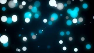 HD 720 Blue Particles Motion Background [upl. by Sabba]