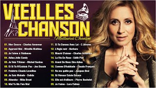 Vieilles Chansons ♫ Meilleures Chansons en Françaises  Lara Fabian Hervé Vilard C Jerome Dalida [upl. by Veats]