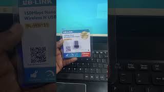 Lblink 150mbps mini wifi usb adapter how to connect Iblink to wifi sahilsir viral trending [upl. by Maltzman]