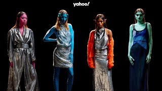 Yahoo and Designer Maisie Wilen Join Forces to Elevate NYFW [upl. by Cyrillus695]