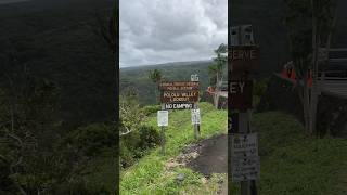 Pololou Valley Lookout in big island Hawaii [upl. by Alimat]