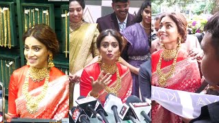 Actress Shriya Saran Launches Kriya Jewellers at KPHB  Shriya Saran Latest  maatvfilms [upl. by Masson]