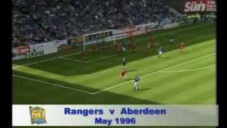 Gascoigne hatrick v Aberdeen 1995 [upl. by Sandra]