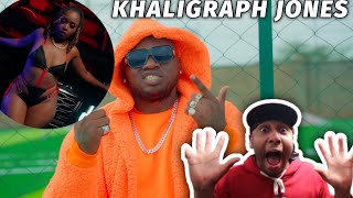 KHALIGRAPH JONES MINIMAL PRESSURE OFFICIAL VIDEO REACTION 🔥🔥🇿🇦 LETS GO HE WAS FLOWING🎤 [upl. by Salguod]