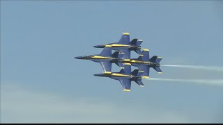 Owensboro Air Show begins after oneyear hiatus [upl. by Etennaej]